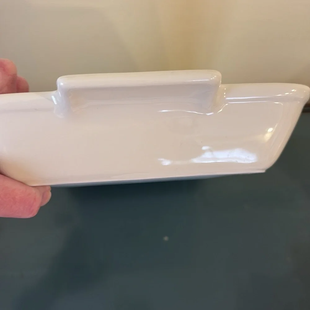 Vintage ASTA 1982 Porcelain Rectangular Baker Dish